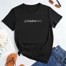 Camiseta Feminina Estampada Estilosa Colorida Look Tshirt Casual