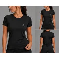 Camiseta Baby Look Dry Fit Linha Premium Blusa Treino Corrida Esporte