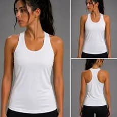 Regata Feminina Dry Fit Movi Treino Academia Tecido premium Respiravel