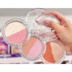 Iluminador e Blush Sunset Sun – Dapop | Efeito Glow Natural e Bronzeado