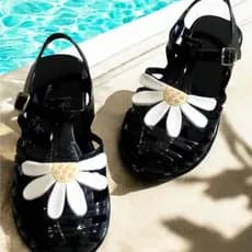 Sandália Infantil Menina Papete Feminina Leve e Confortavel