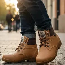 Bota Masculina Infantil Coturno Menino Botinha Masculino