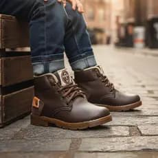 Bota Masculina Infantil Botinha Menino Coturno