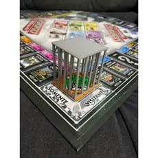 Conjunto 3 Prisão Gaiola para Jogos de Tabuleiro RPG de Mesa Monopoly
