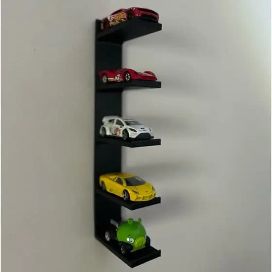 Garagem Vertical Horizontal para Mini Carros – Expositor para Colecionadores