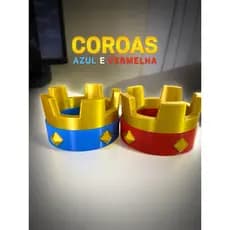 Coroas Clash Royale Decoração Enfeite para Mesa Quarto e Sala Geek Gamer