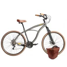 Kit Bicicleta BLITZ Terral Aro 29 Beach Cruiser 21v + Cesta e Cadeado