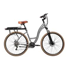 Promoção Bicicleta Blitz Comodo Aro 29 Urbana 21v + Bagageiro e Cadeado