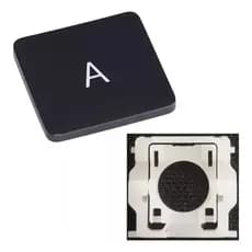 Tecla para Macbook Pro ou Air completa com presilha A2141 A2251 A2289