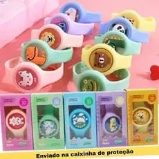 Pulseira Infantil Repelente Que Brilha E Espanta Mosquitos