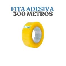 Fita Adesiva Transparente 300 Metros – Alta Qualidade e Resistência Profissional.