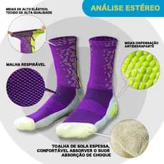 Jcolour Kit 10 pares de meias de futebol masculino meias elásticas meias de fitness ao ar livre