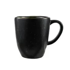 Caneca De Porcelana Grande 380mL Ryo Volcano Preto Oxford