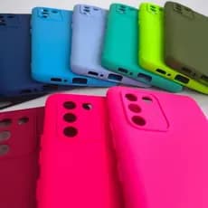 Capa capinha para Galaxy Samsung S10 Lite / Aveludada/Forrada Interna/Silicone/Case/Emborrachada