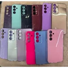 Capa capinha Brilhosa com veludo Galaxy Samsung A55 5G/ Forrada Interna/Premium