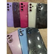 Capa Capinha Brilhosa com Veludo para Samsung S25 FE / Forrada Interna/ Premium/Aveludada