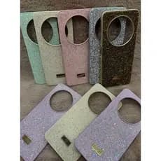 Capinha De Pedrinha com Strass para Redmi 14C / Forrada Interna/Anti Impacto