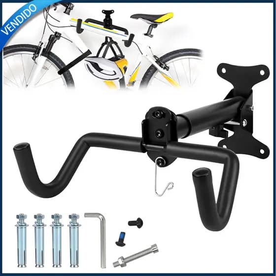 Suporte de parede para bicicletas Suporte ajustável Gancho Suporte para bicicletas de montanha