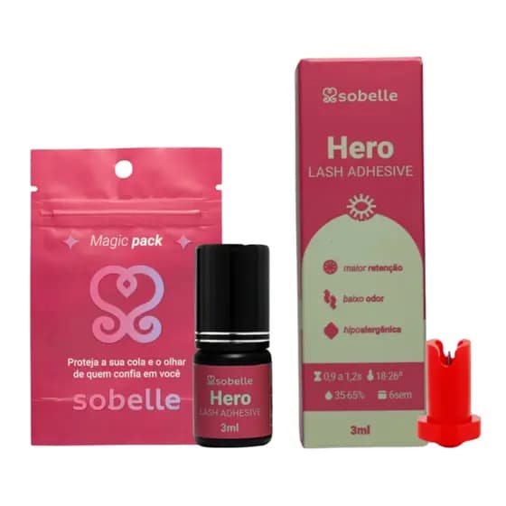 Cola Hero 3ML Adesivo Sobelle Extensão de Cílios