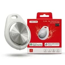 Smart Tag Localizador Compatível com Android e Iphone IOS Rastreador de Objetos GPS c/ Alarme Sonoro