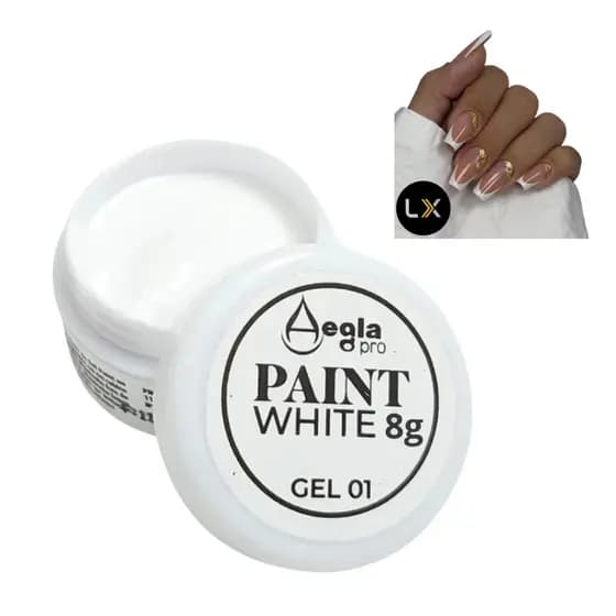Gel Paint Aegla PRO 8g Para sua Francesinha Perfeita - Tamanho Grande