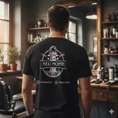 Uniforme Barbeiro Personalizado– Customize com sua Marca!
