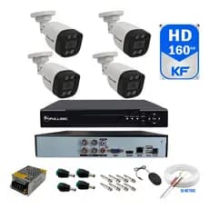 Kit 4 Câmeras Segurança Bullet Fullsec Gravador Hd 160gb