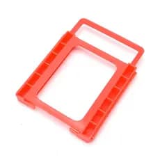 Suporte Adaptador F3 Hdd Ssd 3,5 Para 2,5 Polegadas Plástico Vermelho