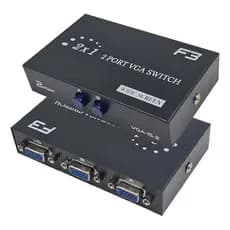 Seletor Chaveador Switch Vga 2 Entradas 1 Saída