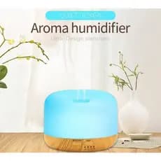 Difusor de aromas,300/500 ml , umidificador de ar ultrassônico com controle remoto e luz LED de 7 cores