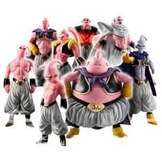 8 peças Bonecos Majin Buu Dragon Ball Z Anime Figure Coleção Modelo Brinquedos para Crianças, Buu Gordo