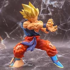 Goku Super Saiyan Dragon Ball Z Batalha Modelo Boneco Coleção Brinquedos, 15 Centímetros PVC Anime Figura