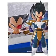 Dragon Ball Z Vegeta Clássico Guerreiro Saiyajin Boneco Action Figure 22cm
