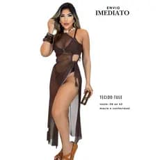 saída de praia feminina -saída de praia -vestido de praia ref:2473