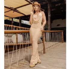 saída de praia feminina - vestido de praia,vestido longo de praia ref:2447