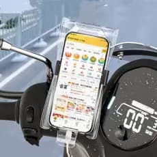 Bolsa Recarregável de Telefone - À Prova D'água Bateria Integrada Tela Sensível ao Toque