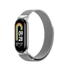 Pulseira Milanês p/ mi band 8 9 10 Metal aço inoxidavel milanesa linha PREMIUM qualidade