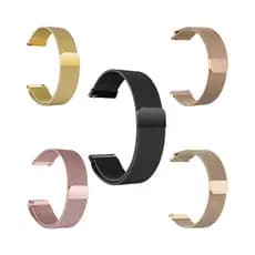 Pulseira Milanese Metal 22mm para Relógio BIP6/R watch5 active/R watch 5 lite/ Pace Stratos GTR 22mm