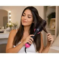 V Beauty Air 360° Escova Modeladora Profissional 1000W 110 e 220v