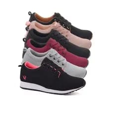 Tenis Feminino Caminhada Casual Academia Trabalho Esporte Ginastica