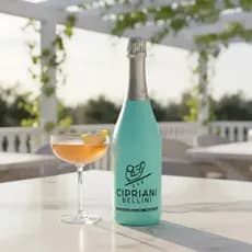 bebida Coquetel De Vinho E Pêssego Branco Cipriani Bellini 750 Ml