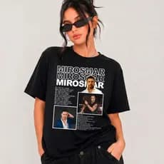 Camiseta Basica Oversized Mirosmar Zezé Di Camargo Rustico Sertanejo Raiz Letra É o Amor Sucesso Fã