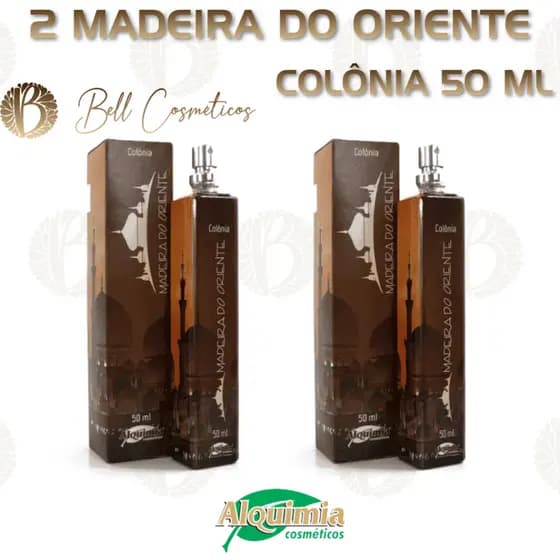 Deo Colônia Madeira Do Oriente Smell Premium 50mL -Alquimia