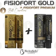 Kit Fisiofort Gold 150g + Fisiofort Premium 150g - Bio Instinto