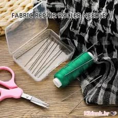 15x Conjunto Agulha Reparo Snag It Ferramenta Para Costura Roupas Tecido Malha Tecidos
