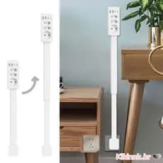 Extensor Tomada Energia Carregamento USB A E C Para Vários Dispositivos