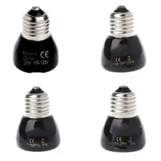 Lâmpada Calor Cerâmica Estone Para Répteis , Lâmpadas , Aquecedor Cerâmico Infravermelho 25W 50W 75W 100W