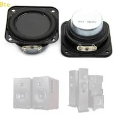 Bte 45mm Alto-Falante Interno 4Ohm 10W Falantes Gama Perfeitos Para Projetos Woofer Som Hif