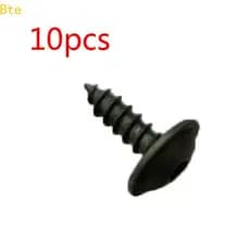 Bte 10Pcs Carro Paralama Underlay Parafusos Auto-Roscantes N90974701