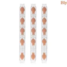 Bly Destacável 5 Seções Sombra Escova Aplicador Para Limpeza Esforço Viagem Compacta 3 Conjunto